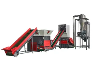 Single Shaft And Plastic Crusher Production Line